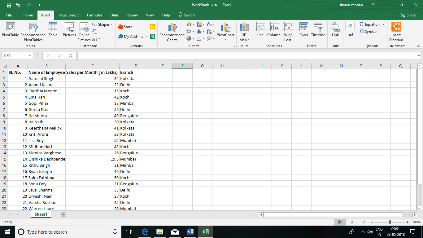 Microsoft Excel Pivot Table Multiple Worksheets