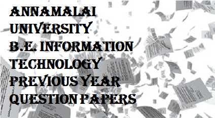 Presidency University Previous Year Question Papers 2015