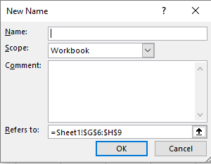 Defining and Managing Names In Excel 2