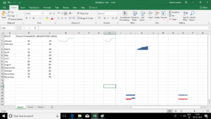 Sparklines in Excel 6