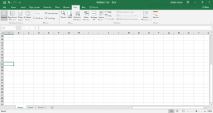 Zoom in Excel 2